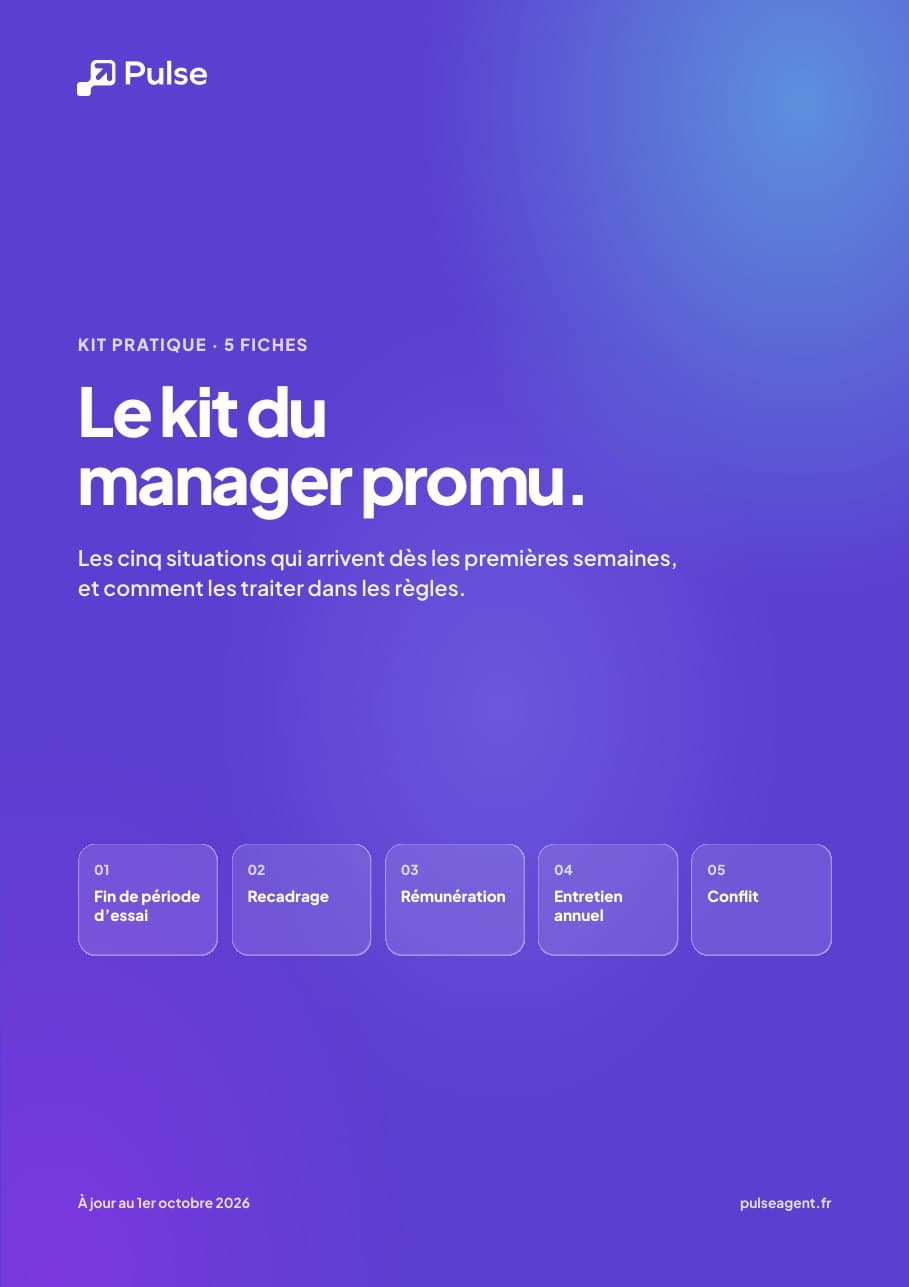 Couverture du kit du manager promu